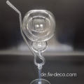 Custom Ballon Form Weinglas Goblet mit Stroh